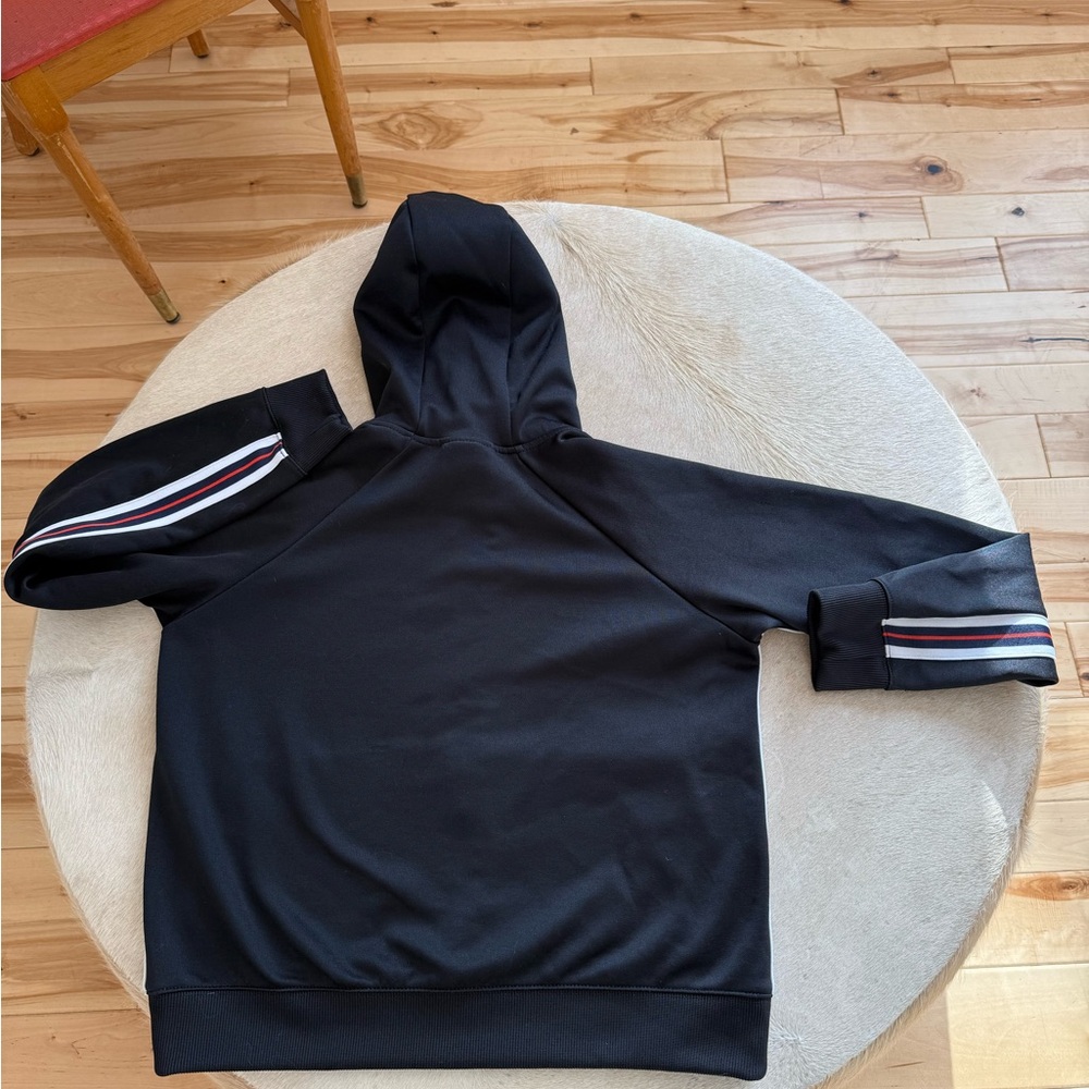 Nike Black Zip-Up with Stripe Detail - Picture 5 of 8
